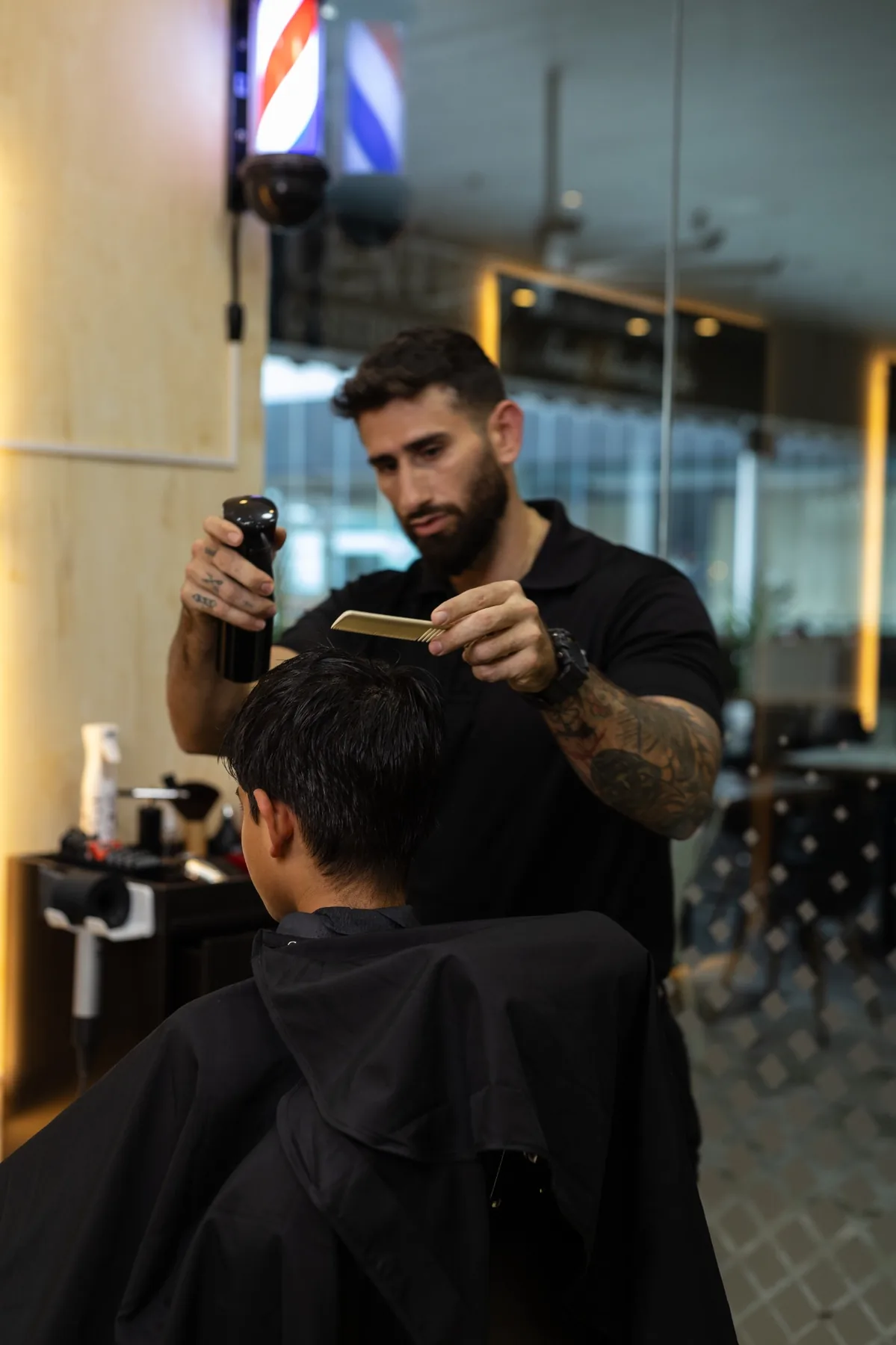 Servicio de corte de cabello